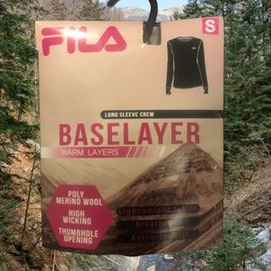 FILA wool crew neck .